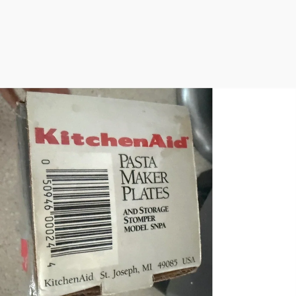 KitchenAid SNPA Pasta Maker Plates Storage Set for FGA Mixer Attachment